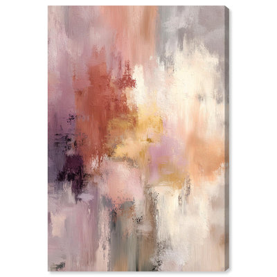 Hazy Sunset I Canvas Print Abstract Wall Decor by Art Remedy, Gallery Wrapped, 30 x 45