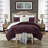 Microfibre Reversible Comforter Set-1117317526-1117316246