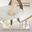 Tabourets de comptoir pivotants courbés et rembourrés - Design moderne Mid-Century-1943445832