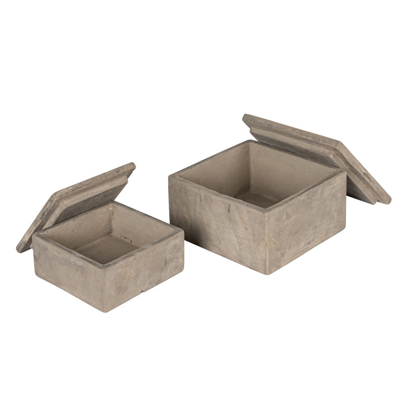 Cement Decorative Box