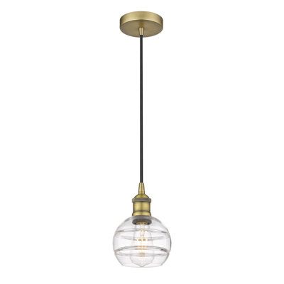Luminaire suspendu 1 lumière Edison Bienes-616-G556