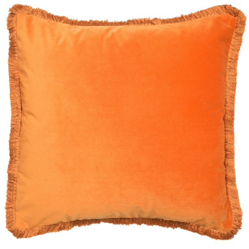Robin Square Cushion, Orange