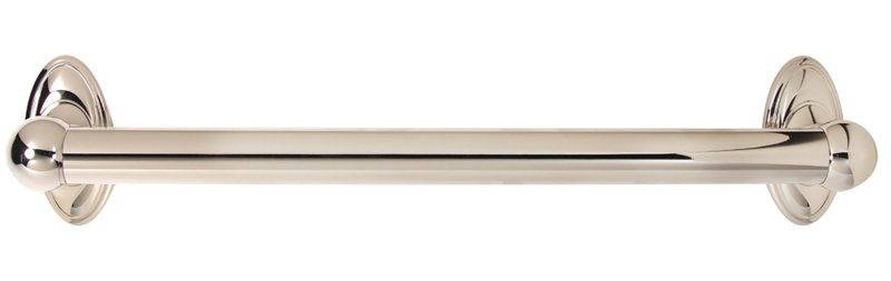 Barre d'appui 18 po Classic Classic, Nickel poli, 18"