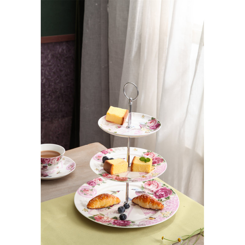 Albin Bone China Tiered Stand