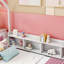 Lits avec rangement, lit simple en bois de pin pour chambre d'enfant moderne