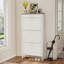 Armoire de rangement pour chaussures avec 3 tiroirs rabattables et 1 tiroir