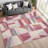 Machine Washable Indoor/Outdoor Chantille ACN2327 Geometric Rug-552112189