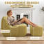 Fauteuil à billes 33,7 po avec repose-pieds-1757468786