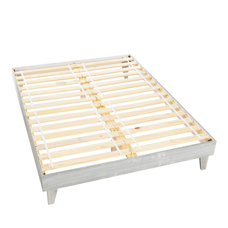 Lit plateforme Modern, Blanc