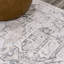 Tapis crème / gris clair délavé à la machine Edith-870752083