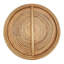 Centre de table rond en rotin Carsen