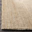 Tapis à motif géométrique en jute naturel touffeté à la main Carolene de Erroll Pollux-71405141