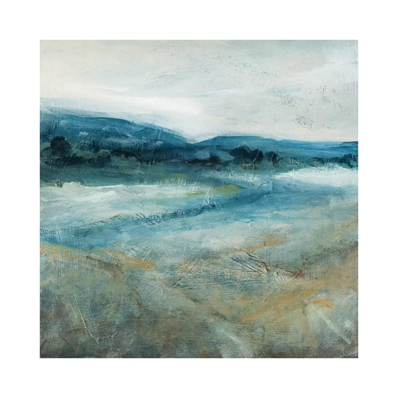 «Distant Shadows I» par Carol Robinson - reproduction d'art, Toile tendue, Aucun mat, H 26 po x l 26 po x P 1,5 po