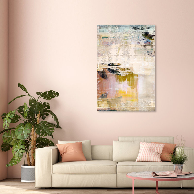 «Summer Layers» par Oliver Gal Print, Toile tendue, H 54 po x l 36 po, Sans cadre