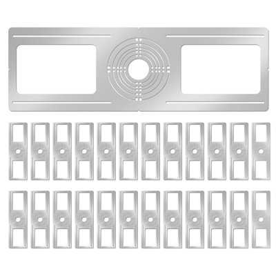 48-Pack 4.25 Inch Recessed Light Housing Mounting Plate Bracket - Durable For New Construction & Remodeling