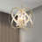 Rappaport 4 - Light 17"W Dimmable Globe Chandelier with Crystal Accents-92526699