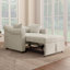 Fauteuil convertible en chenille Eloria-116844537