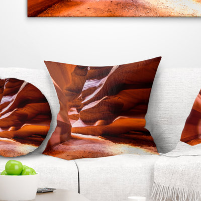 Coussin paysage à couper le souffle Antelope Canyon