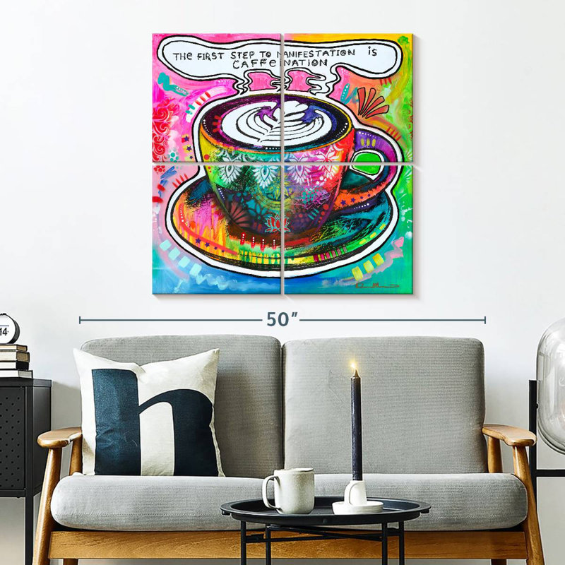 Ketti Caffeination, 32" H x 32" W
