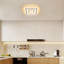 Modern 28Cm White Slim Square LED Flush Mount Ceiling Light