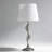 24-Inch Erte Art Deco Silhouette Silver Table Lamp