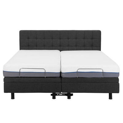 Robards European Kingsize (160 x 200cm) Upholstered Adjustable Bed