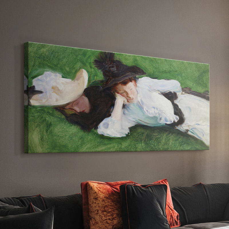 Landscape Series-CMXXXVII- Gallery Wrapped Canvas -Ready to Hang, 16" H x 32" W