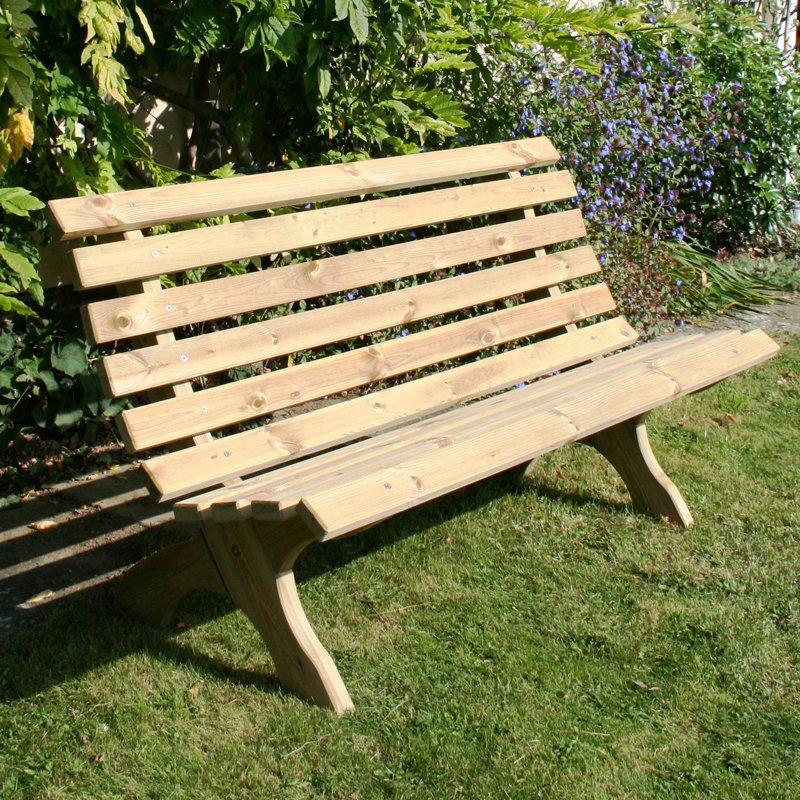 Lauryn Wooden Bench
