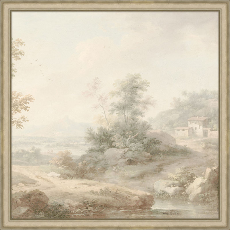 Peinture romantique par Lillian August - peinture à cadre unique