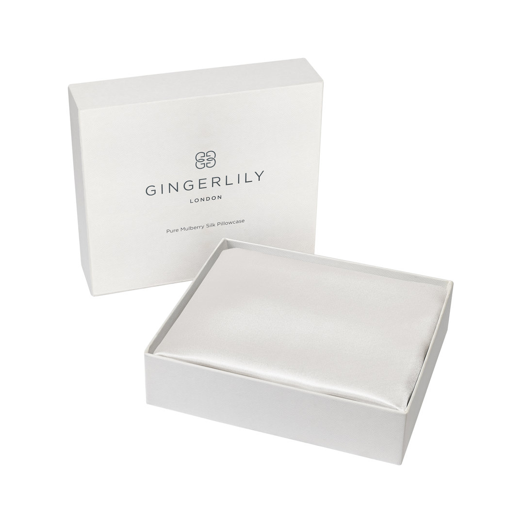 Beauty Box Silk Machine Plain Woven Weave Gingerlily London 