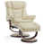 Cream White Faux Leather
