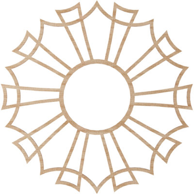 Augustus Wood Fretwork Pierced Ceiling Medallion