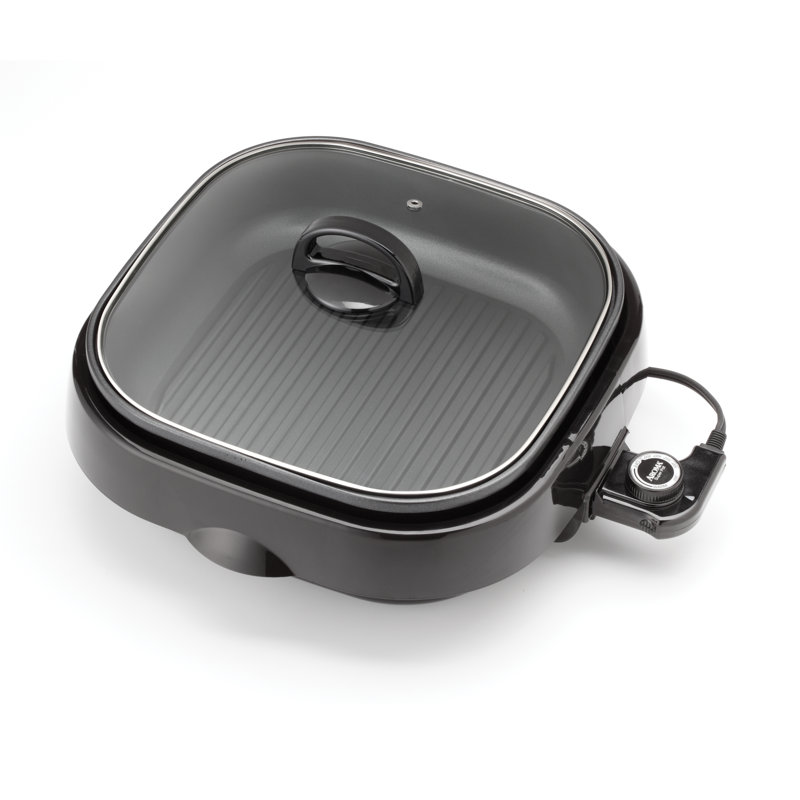 Aroma 4 Qt. 3-in-1 Grillet with Lid
