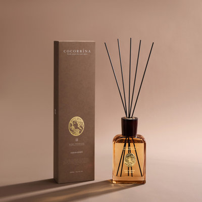 Clean linen reed diffuser