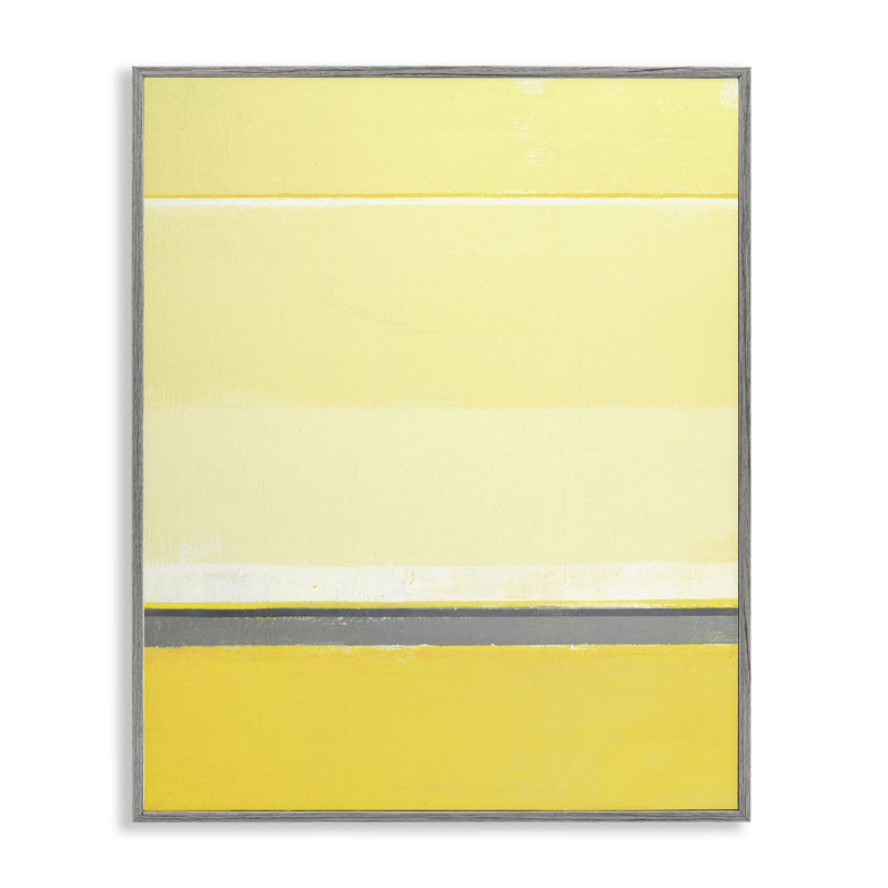 Jaune minimaliste abstrait, estampe numérique par Incado, Estampe numérique Farmhouse, H 20 po x l 16 po