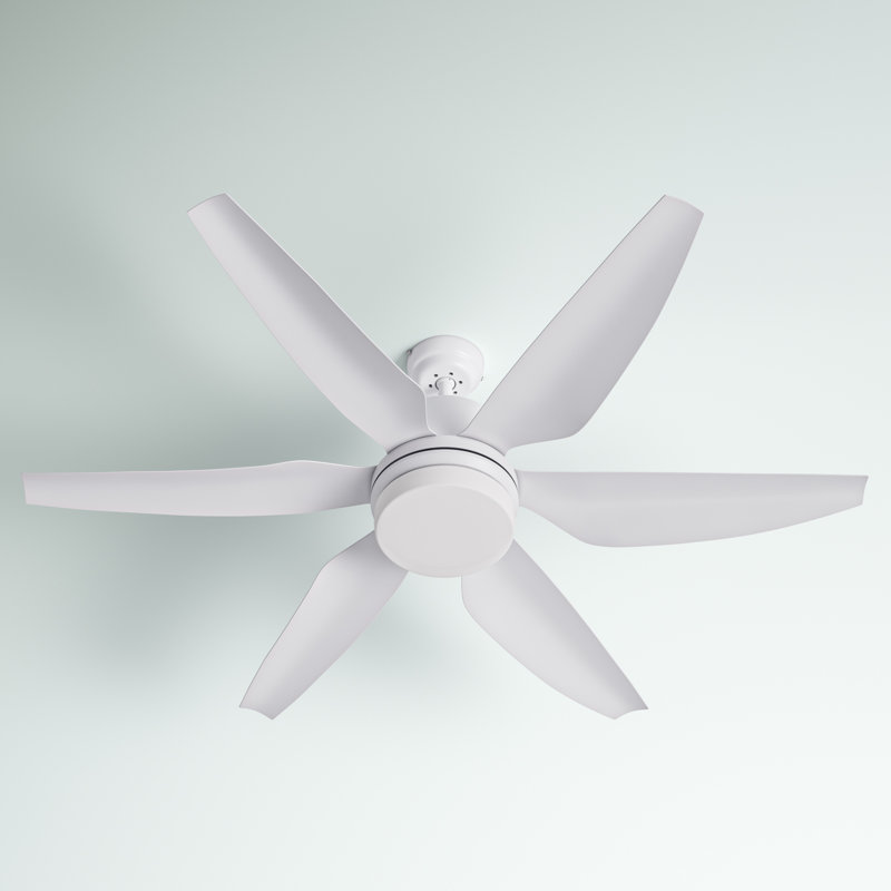 Stansberry Ceiling Fan with LED Lights, White
