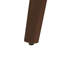 47cm H Low Back Side Chair in Brown