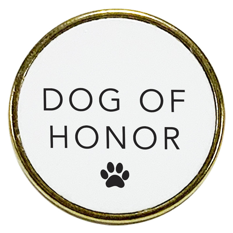 Épinglette Dog of Honor