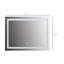 Miroir de salle de bain 32 "x 24" lumineux à DEL, miroir de meuble-lavabo mural avec mémoire à intensité variable, imperméable, horizontalement ou verticalement