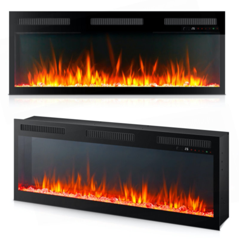 Versatile Fireplace TV Stand Complete Set With Insert