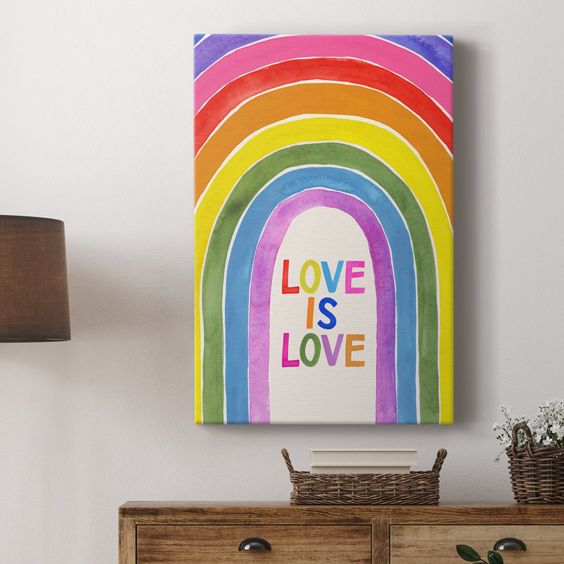 «Love Loudly», collection B - galerie sur mesure, H 60 po x l 40 po