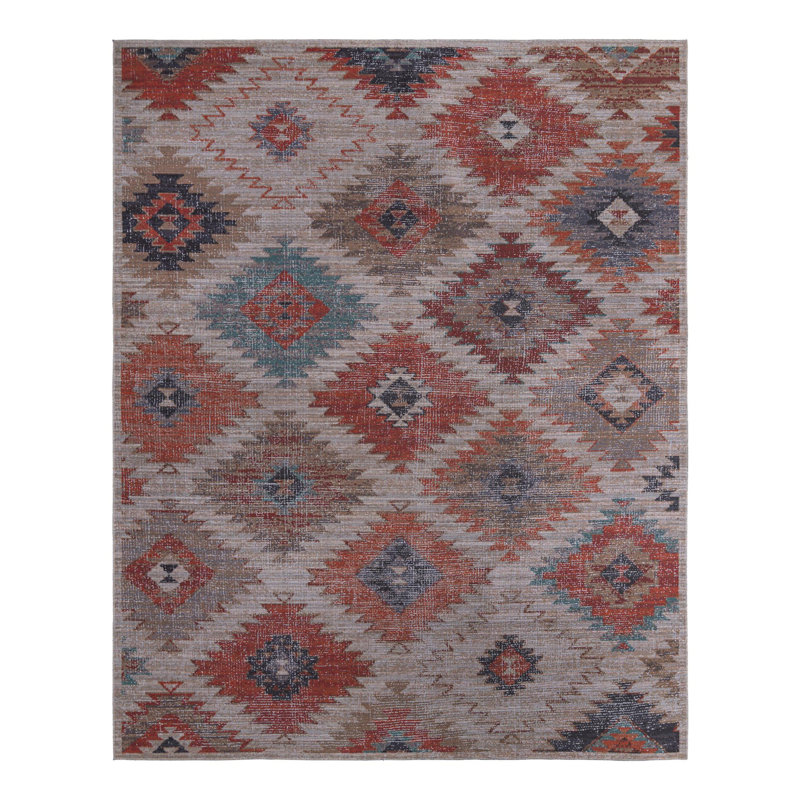 Cairo Geometric Indoor Rug, Rectangle 10'6" x 13'