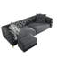37.18 " Velvet Sleeper Sofa