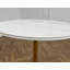 Round Metal Base Dining Table-373711941