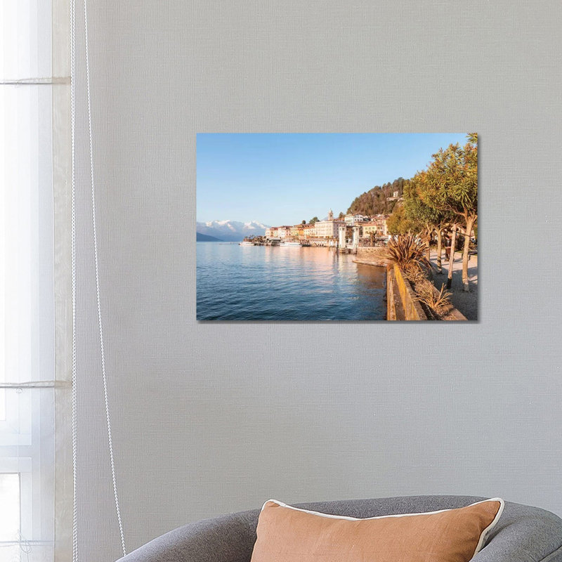 Bellagio Waterfront, Como Lake, Italy by Matteo Colombo - Wrapped Canvas Print, 66.04 cm H x 45.72 cm W x 1.91 cm D