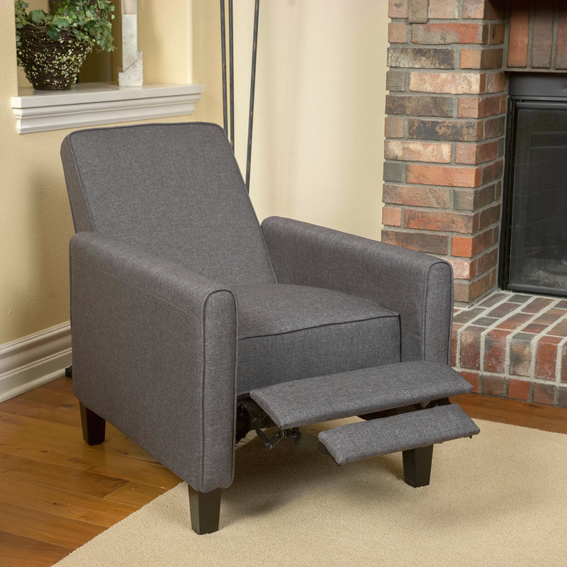 Fauteuil inclinable Cantalupo, Lin fumée