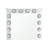 Noralie Mirrored & Faux Diamonds Accent Mirror (Assembled)