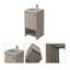 Meuble-lavabo autoportant Chariot, une tablette ouverte-674165147