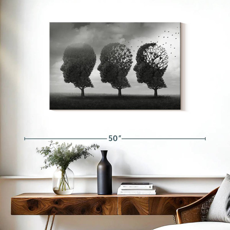 Alcaraz Memory Loss Trees, 24" H x 36" W
