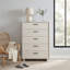 Commode haute 5 tiroirs 31,1 po Aderyn